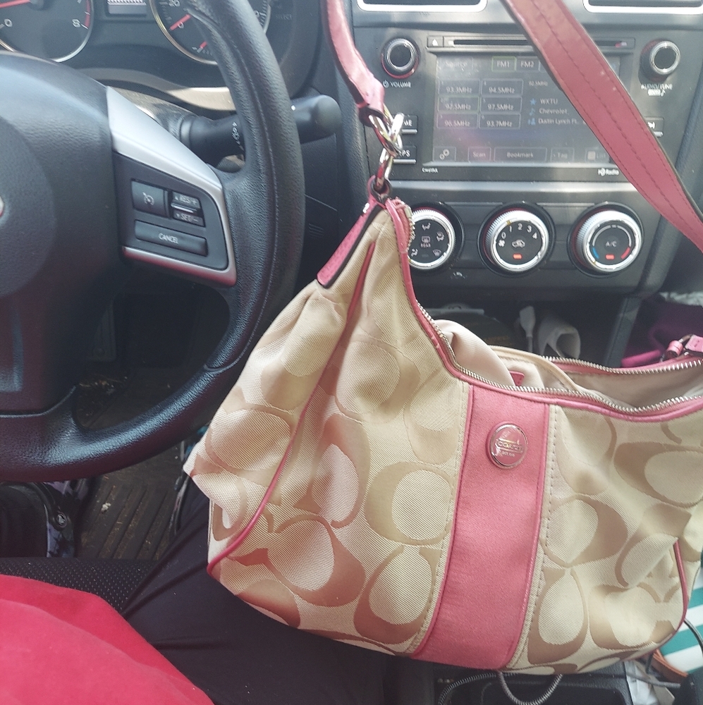 Coach shoulder bag purse